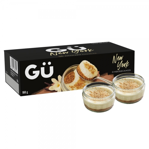 Gu Cheesecake New York 2 Pack 160g