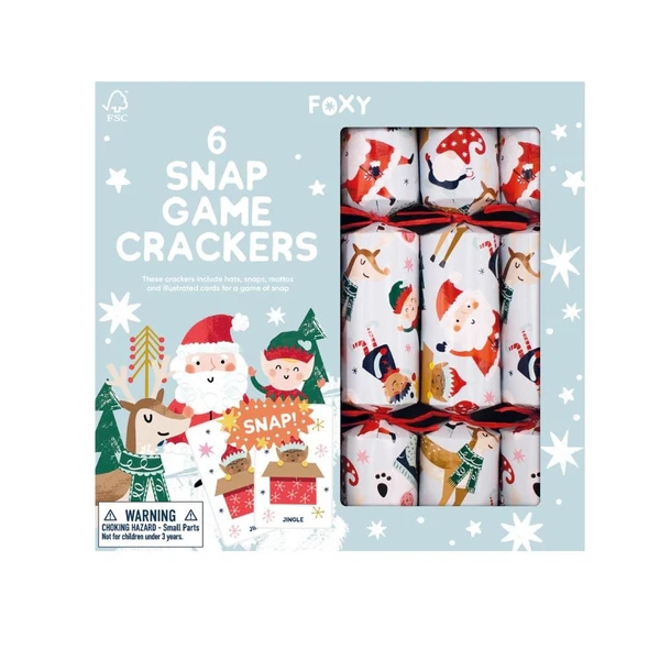 Foxy Festive Snap Game Bon Bons 6 Pack