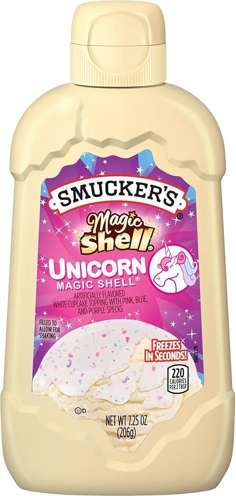 Smucker's Magic Shell Topping Unicorn 206g