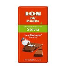 Ion Milk Chocolate Stevia 60g