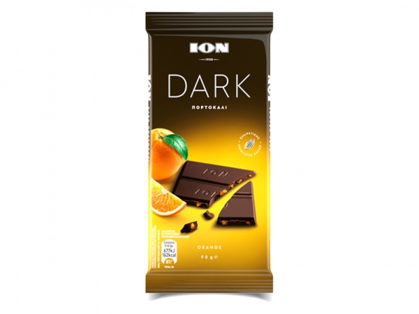 Ion Dark Chocolate Block Orange 90g