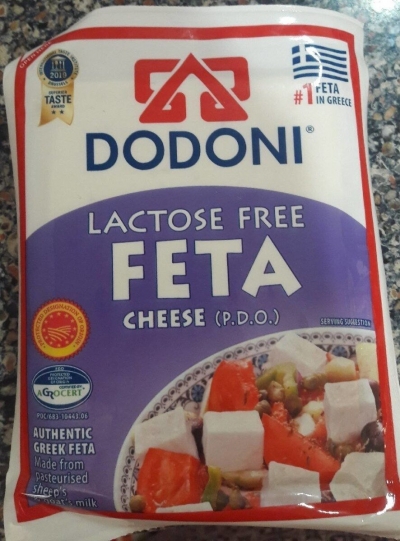 Dodoni Lactose Free Feta 200g