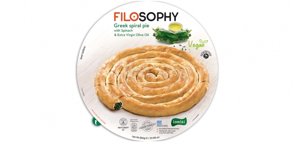 Filosophy Filo Spiral Spinach Pie 850g