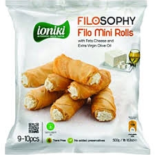 Filosophy Mini Filo Feta Rolls 450g