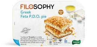 Filosophy Crinkle Filo Feta Pie 550g