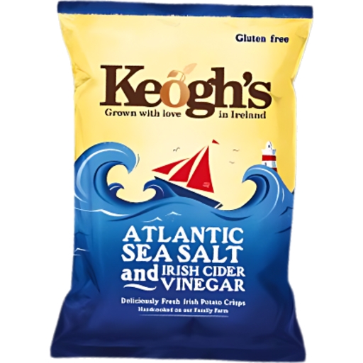 Keogh's Chips Sea Salt & Vinegar 125g