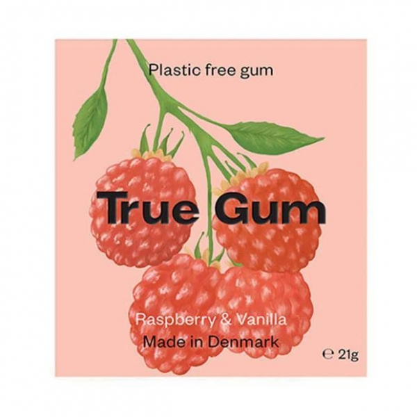 True Gum Raspberry & Vanilla 21g