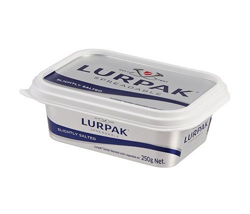 Lurpak Butter Spreadable Tub Salted 250g