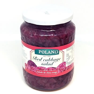 Polan Sauerkraut Red Cabbage 680g