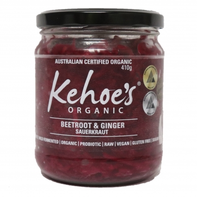 Kehoe's Kitchen Beetroot & Ginger Sauerkraut 410g