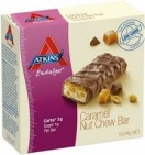 Atkins Endulge Caramel Nut Chews Bars 5 Pack 170g