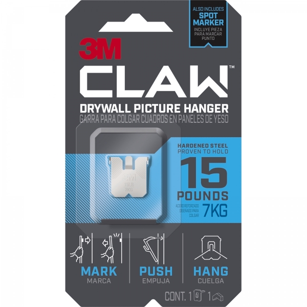 3M Claw Picture Hanger 7kg 1 Pack