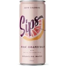 Sips Sugar Free Pink Grapefruit 330ml