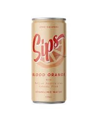 Sips Sugar Free Blood Orange 330ml