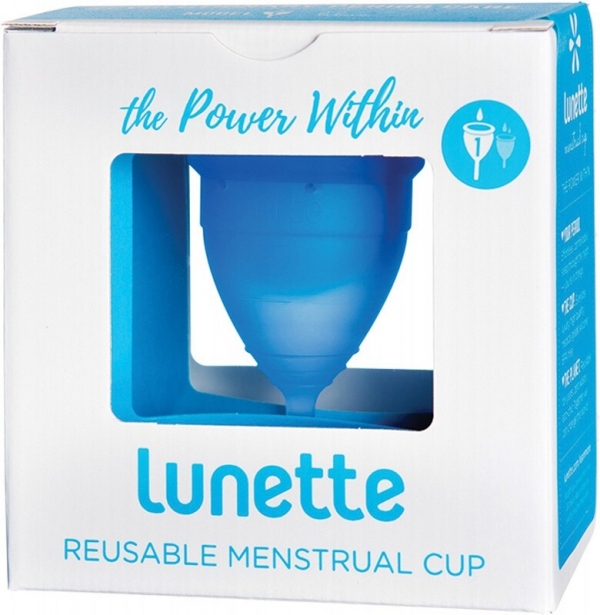 Lunette Reusable Menstral Cup Blue Model 1 1 Pack