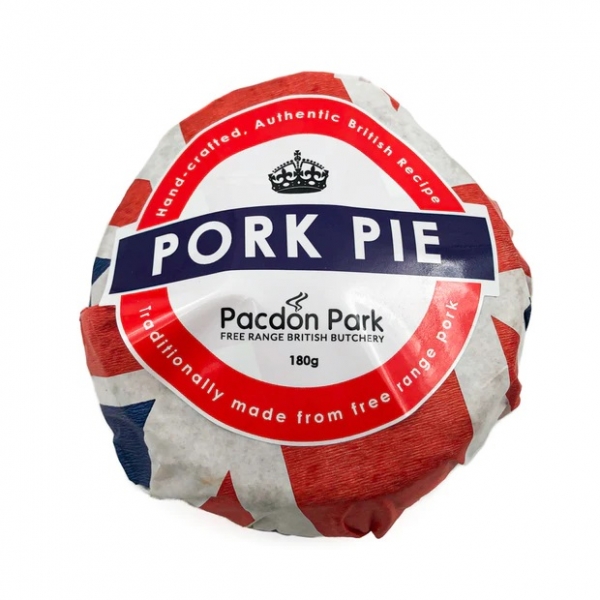 Pacdon Park Free Range Traditional Pork Pie 180g