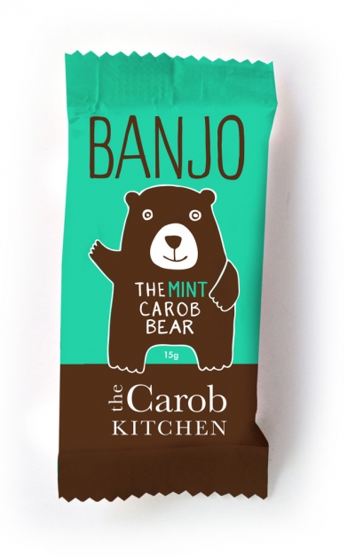 Carob Kitchen Banjo Mint Bear 15g