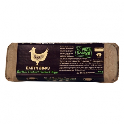 Earth Eggs Free Range 600g