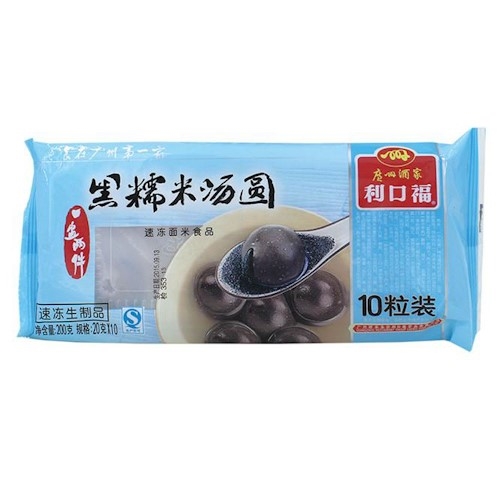 LFK Frozen Black Glutinous Rice Ball 200g