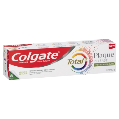 Colgate Toothpaste Total Plaque Release Cool Mint 95g