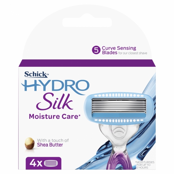 Schick Hydro Silk Cartridges 4 Pack