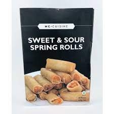 MC Cuisine Sweet & Sour Spring Rolls 30 Pack 450g