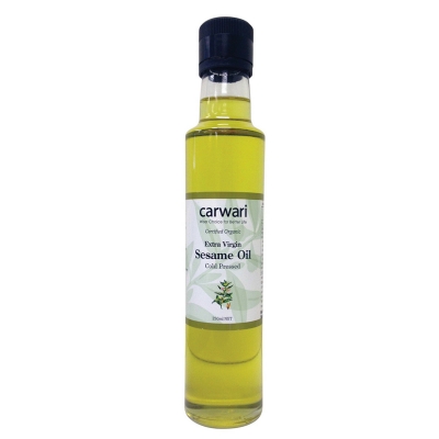 Carwari Organic White Sesame Oil 250ml