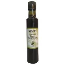 Carwari Organic Toasted White Sesame Oil 250ml