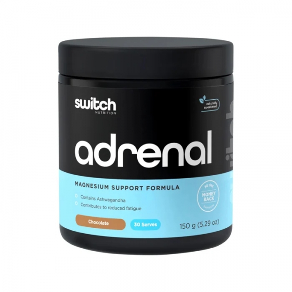 Switch Nutrition Adrenal Magnesium Powder Chocolate 150g