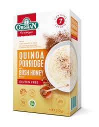 Orgran Quinoa Porridge Honey 7 Pack 210g