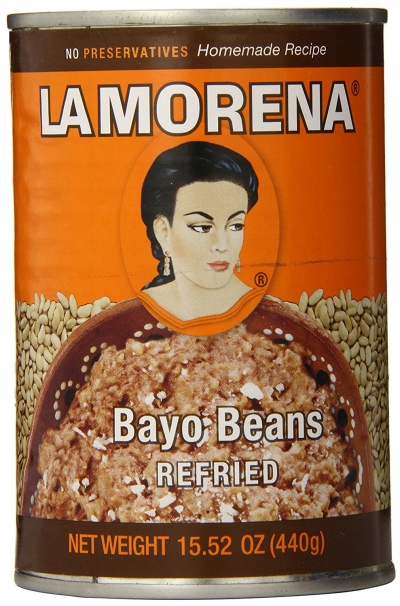 La Morena Refried Bayo Beans 400g