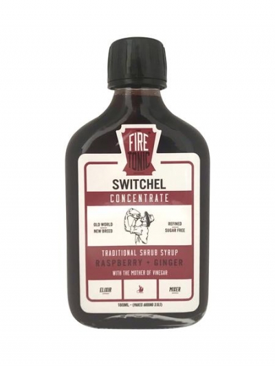 Switchel Concentrate Syrup Raspberry Ginger 180ml