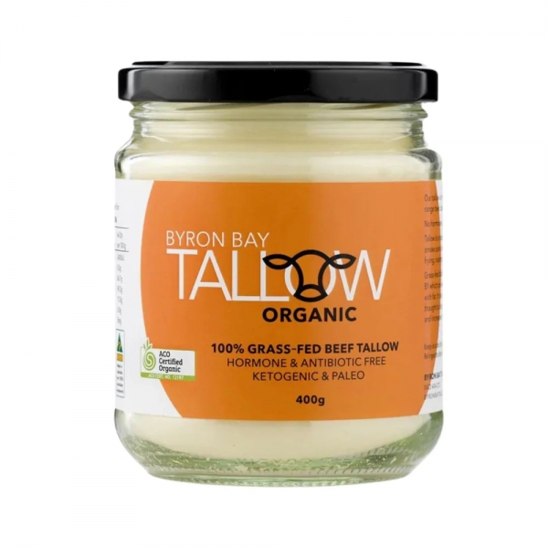 Byron Bay Organic Tallow Grass Fed 400g