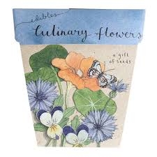 Sow 'n Sow Gift Of Seeds Culinary Flowers