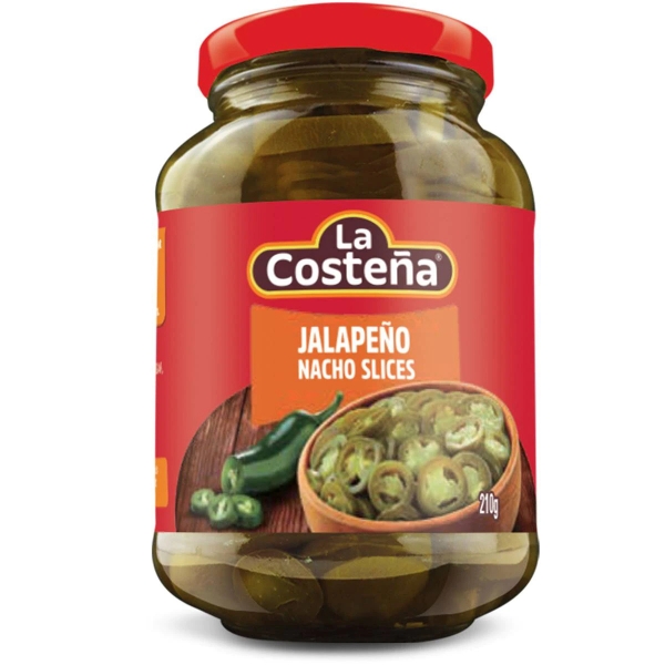 La Costena Jalapeno Nacho Slices 210g