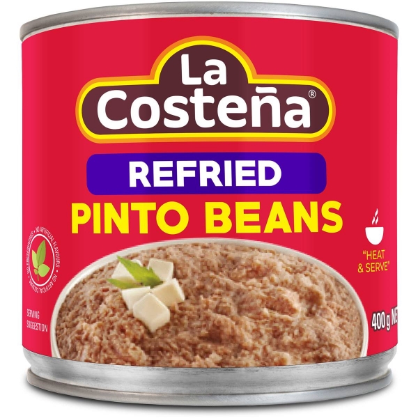 La Costena Refried Pinto Beans 400g