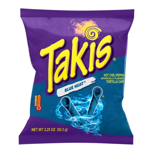 Takis Tortilla Chips Blue Heat 92g