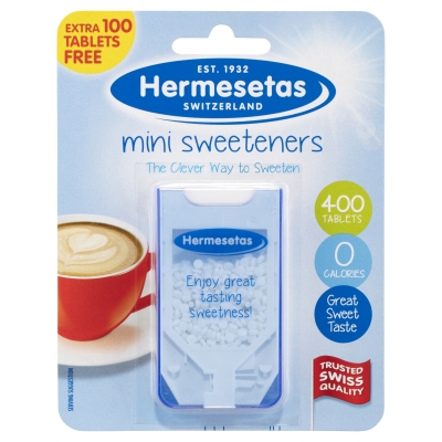 Hermesetas Mini Sweeteners 300 Tablets 300g