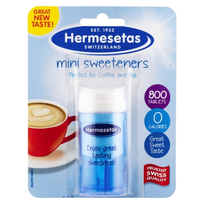 Hermesetas Mini Sweetener Tablets 800 Pack