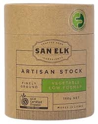 San Elk Low Fodmap Vegetable Stock 160g