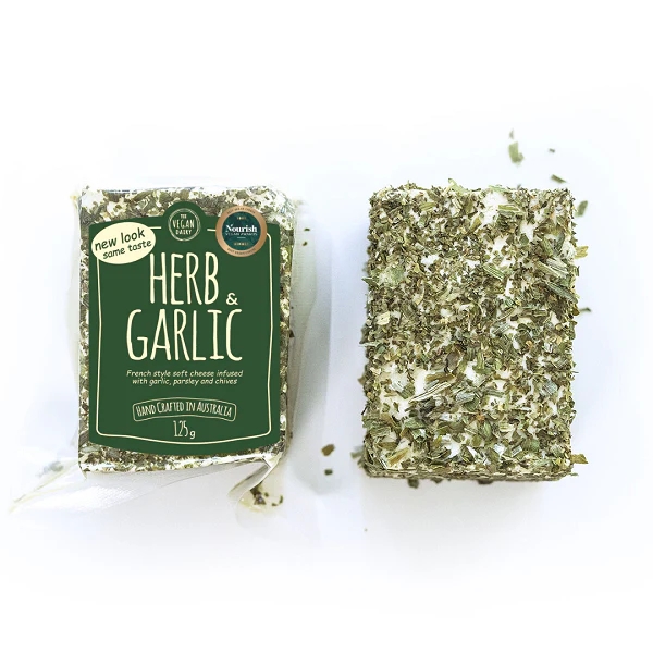 The Vegan Dairy Herb & Garlic Boursin 125g