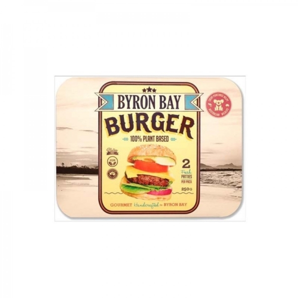 Byron Bay Plant Based Burgers 2 Pack 250g