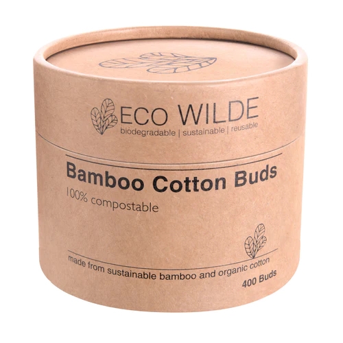 Eco Wilde Bamboo Cotton Buds 400 Pack