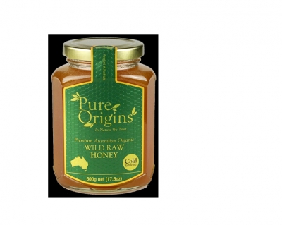 Pure Origins Wild Raw Honey 500g