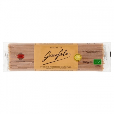 Garofalo Organic Whole Wheat Spaghetti 500g