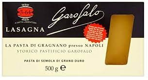 Garofalo Pasta Lasagna Sheets 3-64 500g