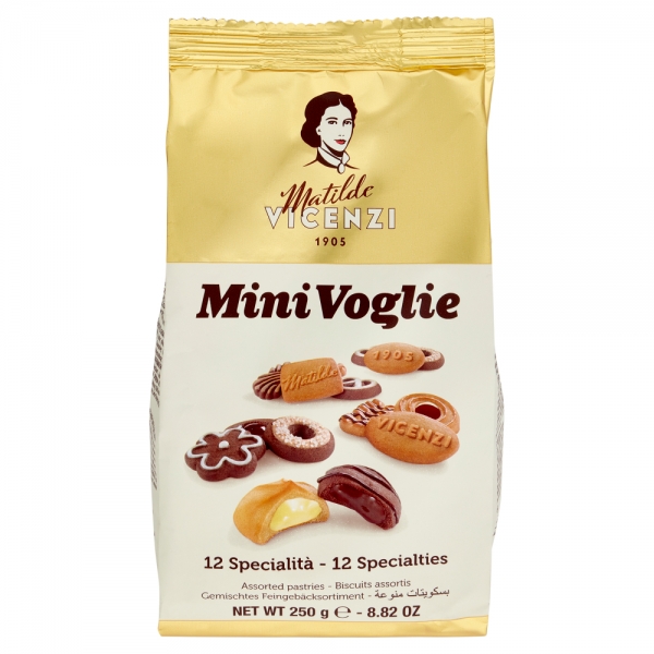 Vicenzi Mini Assorted Pastries 12 Pack 250g