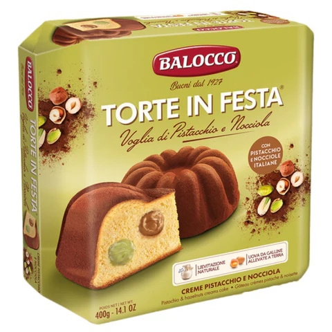 Balocco Torte In Festa Pistachio Hazelnut 400g