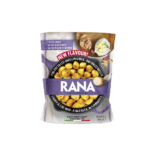 Rana Garlic & Mozzarella Gnocchi 280g