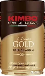 Kimbo Coffee Aroma Gold Ground 250g